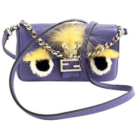 fendi monster purse price|fendi mini bag vintage.